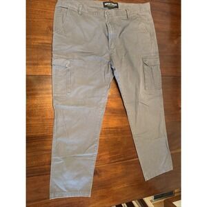 Heroe Cargos Premium Men's 42W × 30L 100% Cotton‎ Gray Cargo Pants